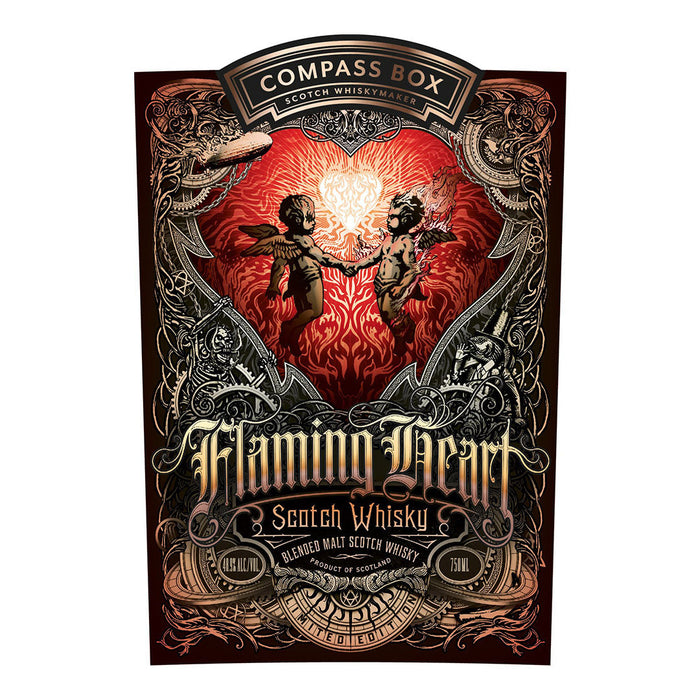 Compass Box Flaming Heart Scotch Whisky Compass Box