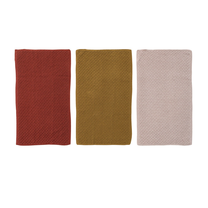 Cotton Knit Tea Towel (3 Colors)