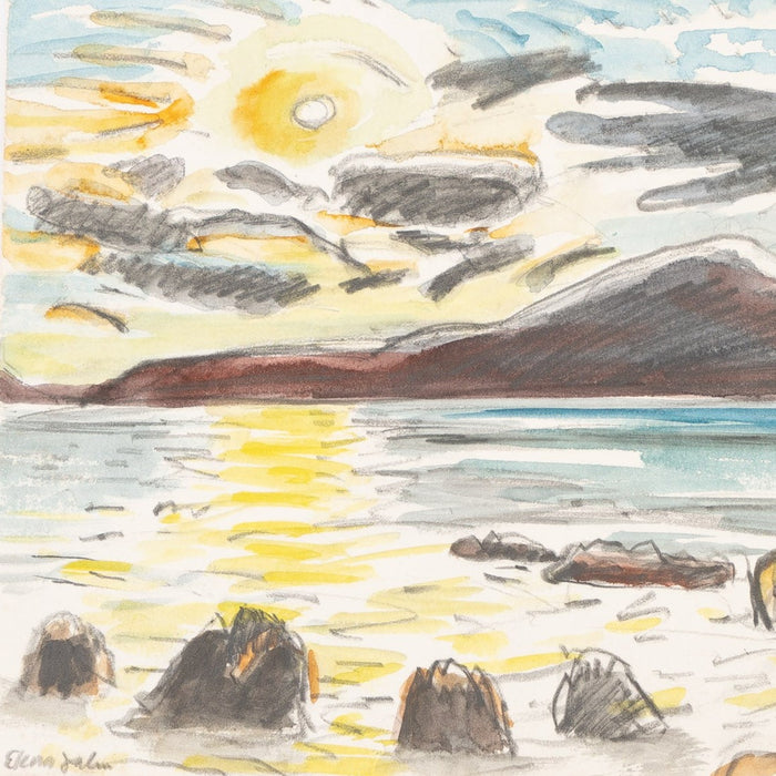 Culebra Landscape by Elena Jahn