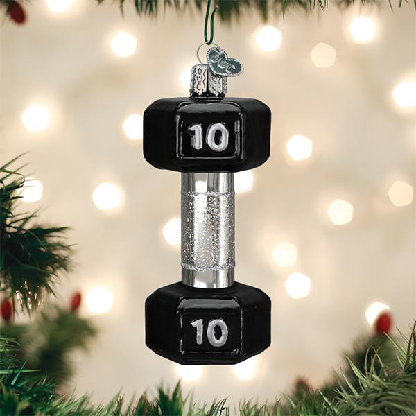 Dumbbell Ornament [Online Only]