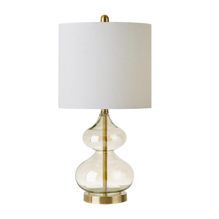 Ellipse Curved Glass Table Lamp, Set of 2 [Online Only]