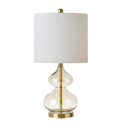 Ellipse Curved Glass Table Lamp, Set of 2 [Online Only]