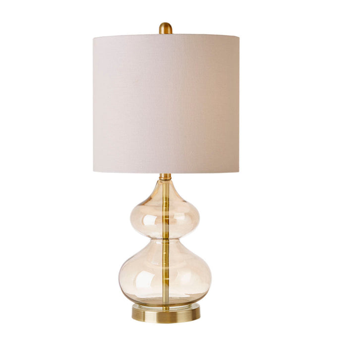 Ellipse Curved Glass Table Lamp, Set of 2 [Online Only]