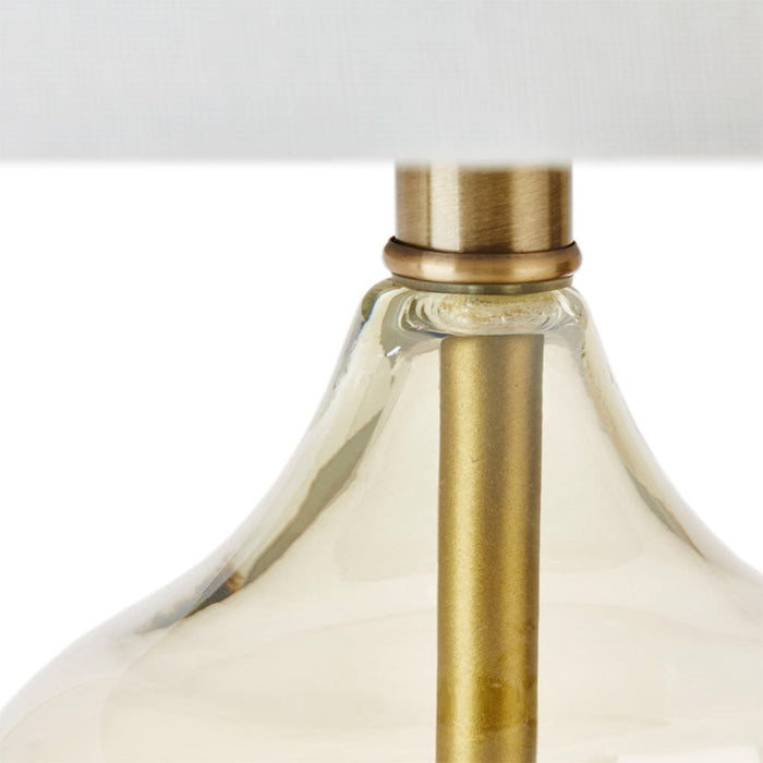 Ellipse Curved Glass Table Lamp, Set of 2 [Online Only]