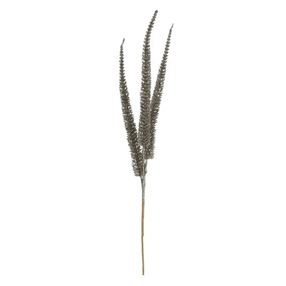 Faux Fern Spray w/ Glitter, Champagne Color