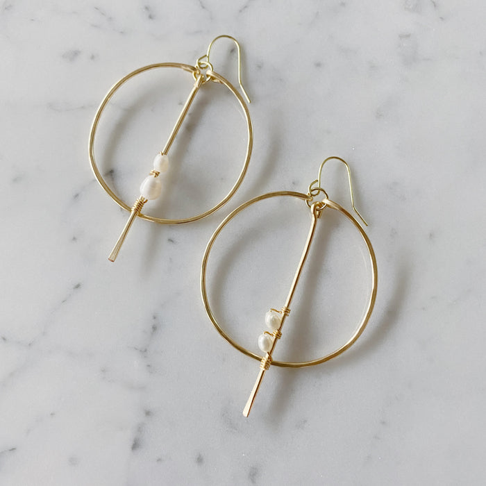Freshwater Peal Surrender Earring