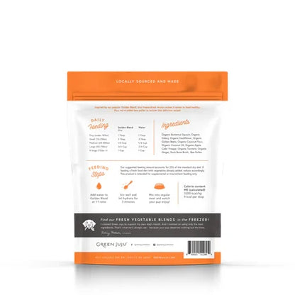 Green Juju Dog Freeze-Dried Blend Golden with Bee Pollen Food Topper