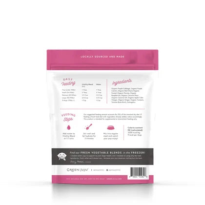 Green Juju Dog Freeze-Dried Blend Vitality with Astragulas Food Topper