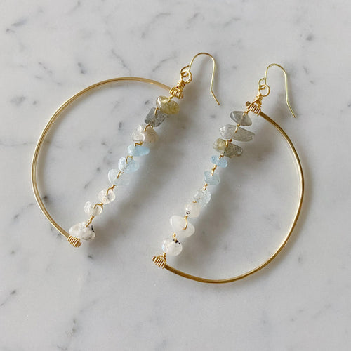 Half Moon Earrings