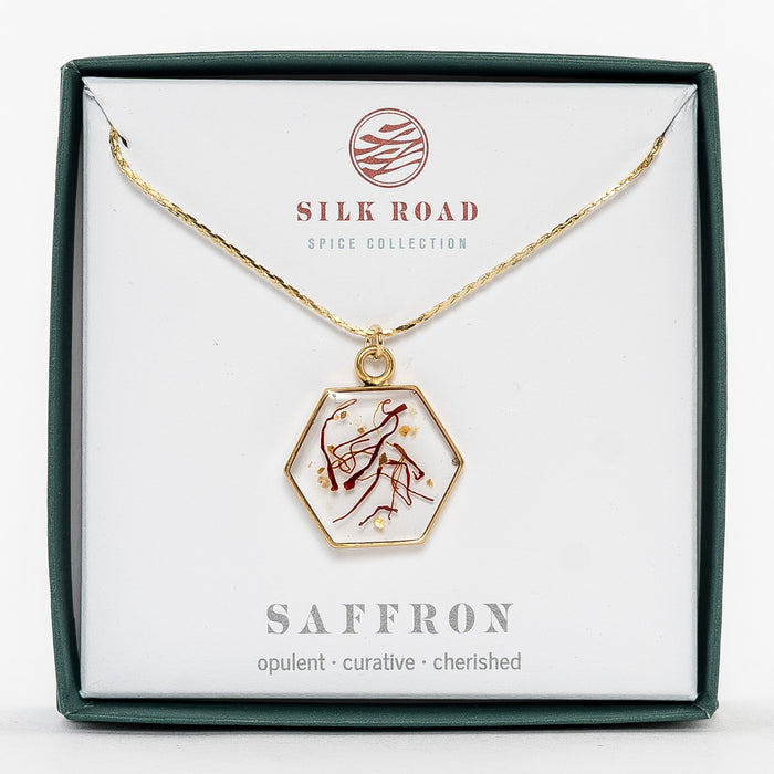 Hexagon Pendant Necklace