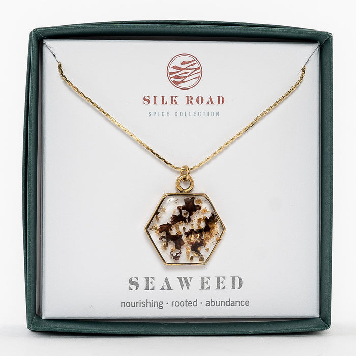 Hexagon Pendant Necklace