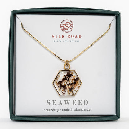 Hexagon Pendant Necklace