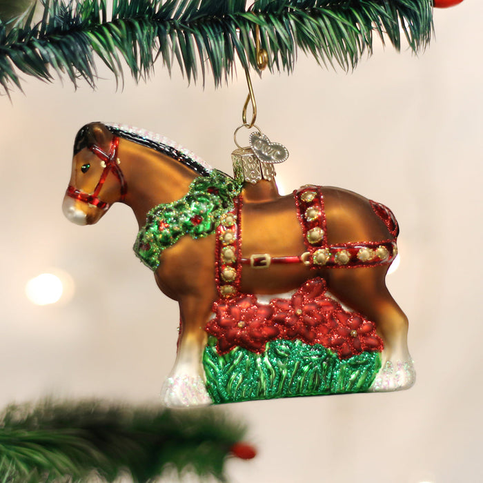 Holiday Clydesdale Ornament [Online Only]