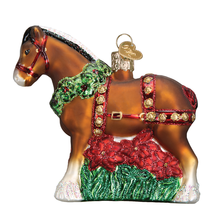Holiday Clydesdale Ornament [Online Only]