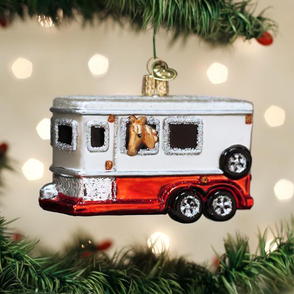 Horse Trailer Ornament [Online Only]