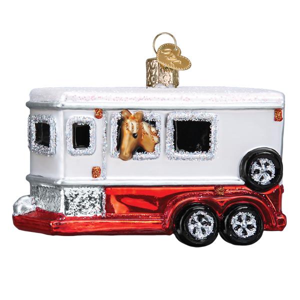 Horse Trailer Ornament [Online Only]