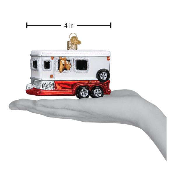 Horse Trailer Ornament [Online Only]