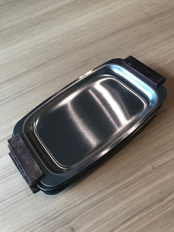 Japanese Stainless Steel Serving Trays | Small