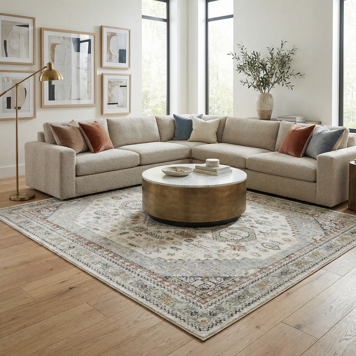 Kouta Cream Area Rug [Online Only]