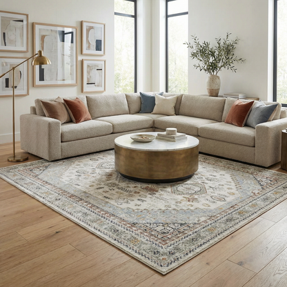 Kouta Cream Area Rug [Online Only]