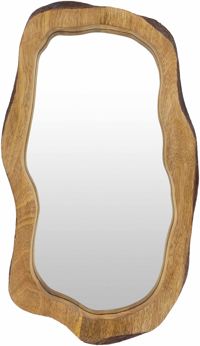 Louiseville Gold Frame Round Mirror [Online Only]