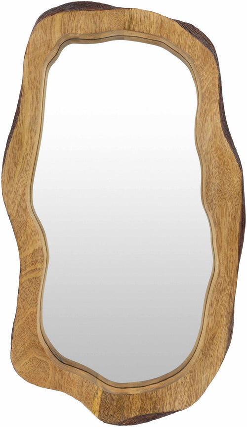 Louiseville Gold Frame Round Mirror [Online Only]