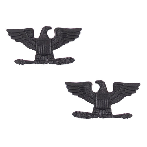 Marine Corps Collar Device: Colonel - black metal