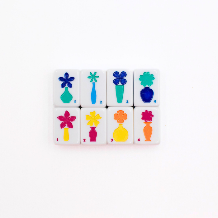 MINI TRAVEL MAHJONG  |  Mini Anywhere Series  |  White