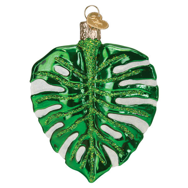 Monstera Leaf Ornament [Online Only]