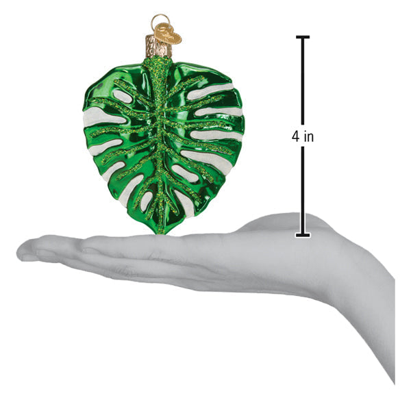 Monstera Leaf Ornament [Online Only]