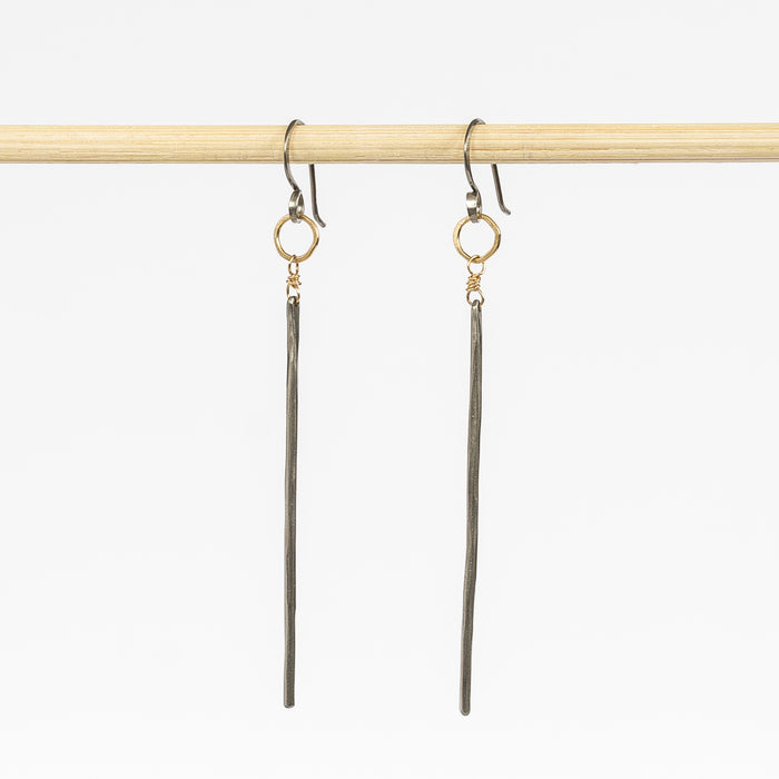 Niobium Stick Earrings