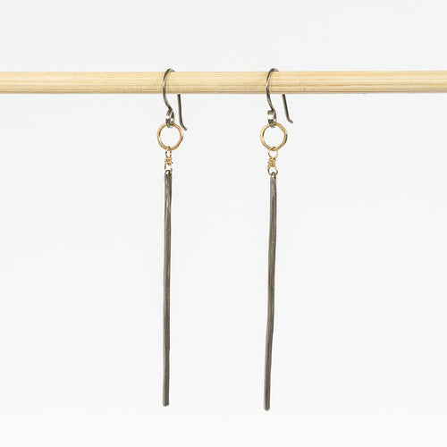 Niobium Stick Earrings