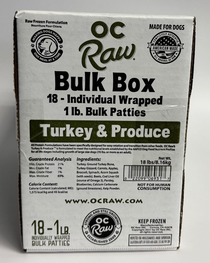 Turkey & Produce