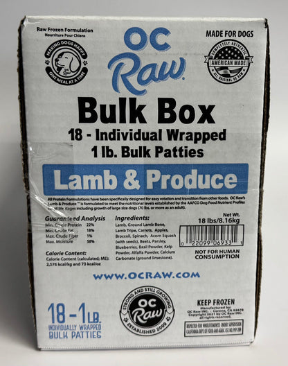 Lamb & Produce