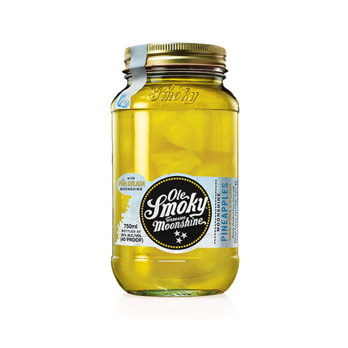 Ole Smoky Moonshine Pineapples With Pina Colada Moonshine Ole Smoky