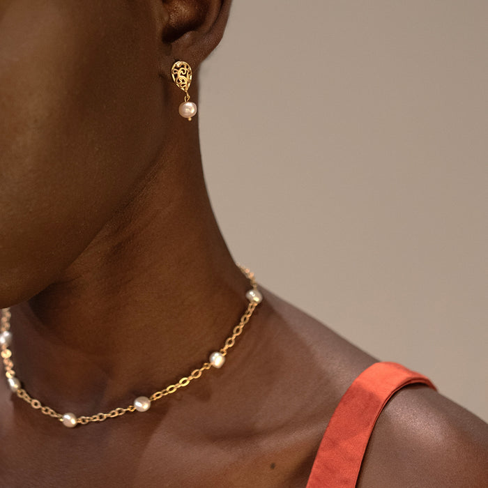 Pearl Chain Necklace