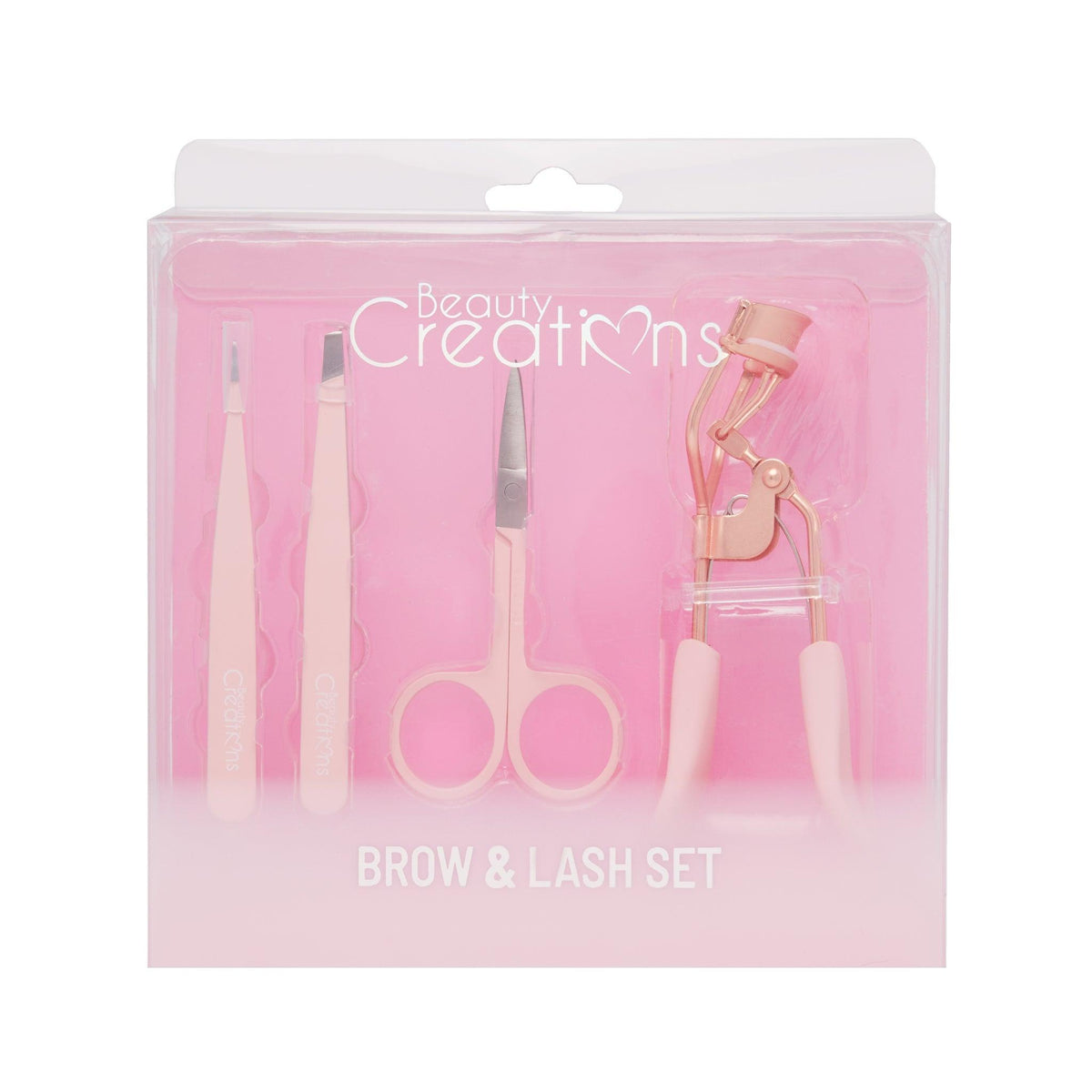 Pink Brow & Lash Set