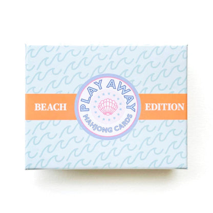 Play Away Mahjong - Beach Playing Card Deck