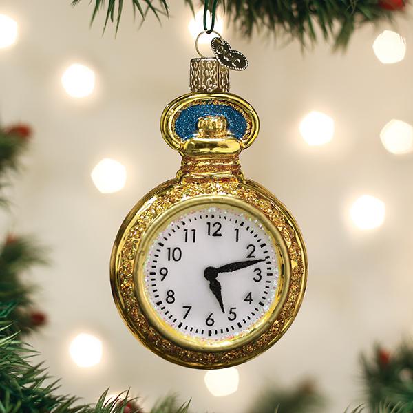 Pocket Watch Ornament [Online Only]