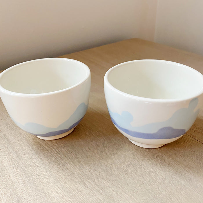 Porcelain Tumbler - Mountain Effect