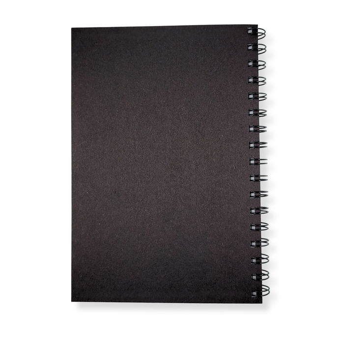 Positive thoughts wood journal - refillable notebook: Blank