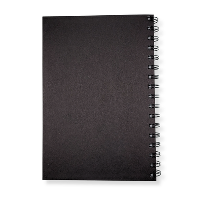 Positive thoughts wood journal - refillable notebook: Blank
