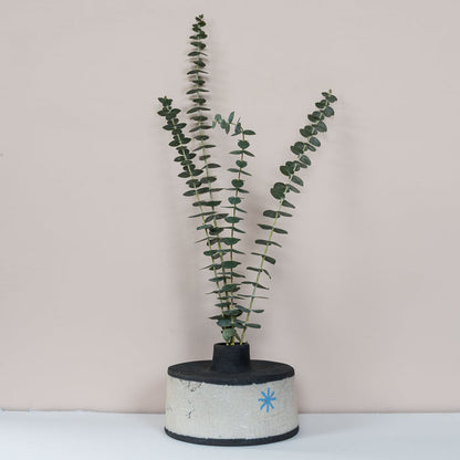 Raku Bud Vase