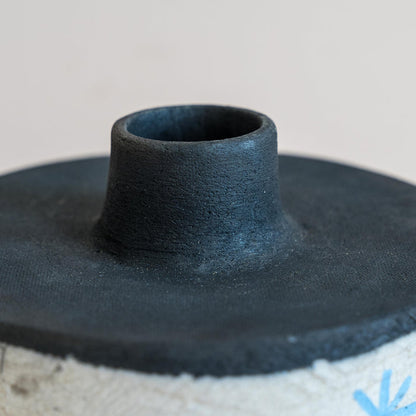 Raku Bud Vase