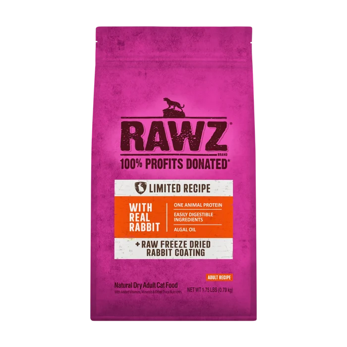 Rawz Real Rabbit Limited Ingredient Dry Cat Food