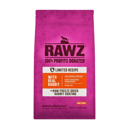 Rawz Real Rabbit Limited Ingredient Dry Cat Food