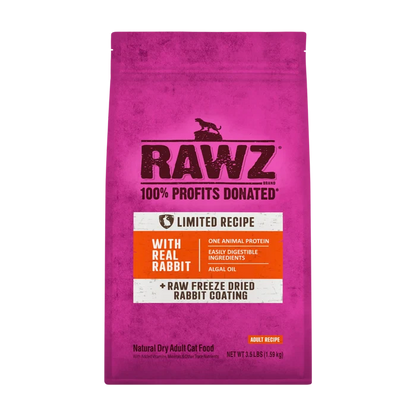 Rawz Real Rabbit Limited Ingredient Dry Cat Food