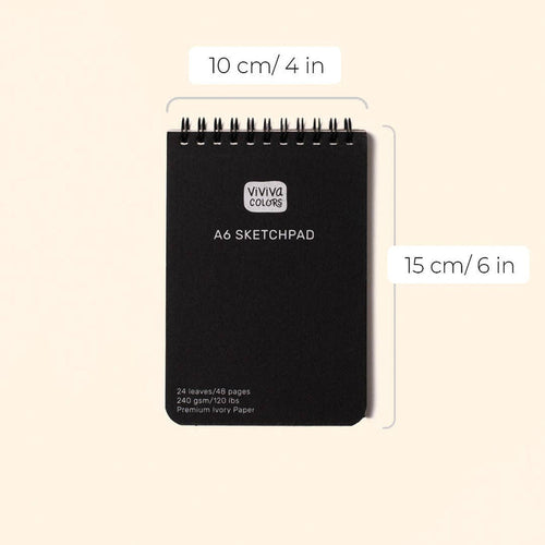 Refill Sketchpad - A6 Travel Paint Kit