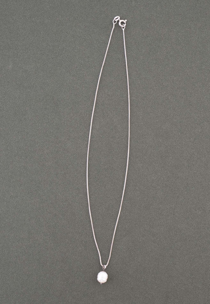 Sea Pearl Sterling Silver Necklace