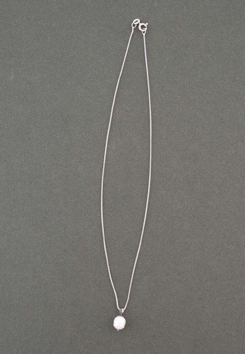 Sea Pearl Sterling Silver Necklace